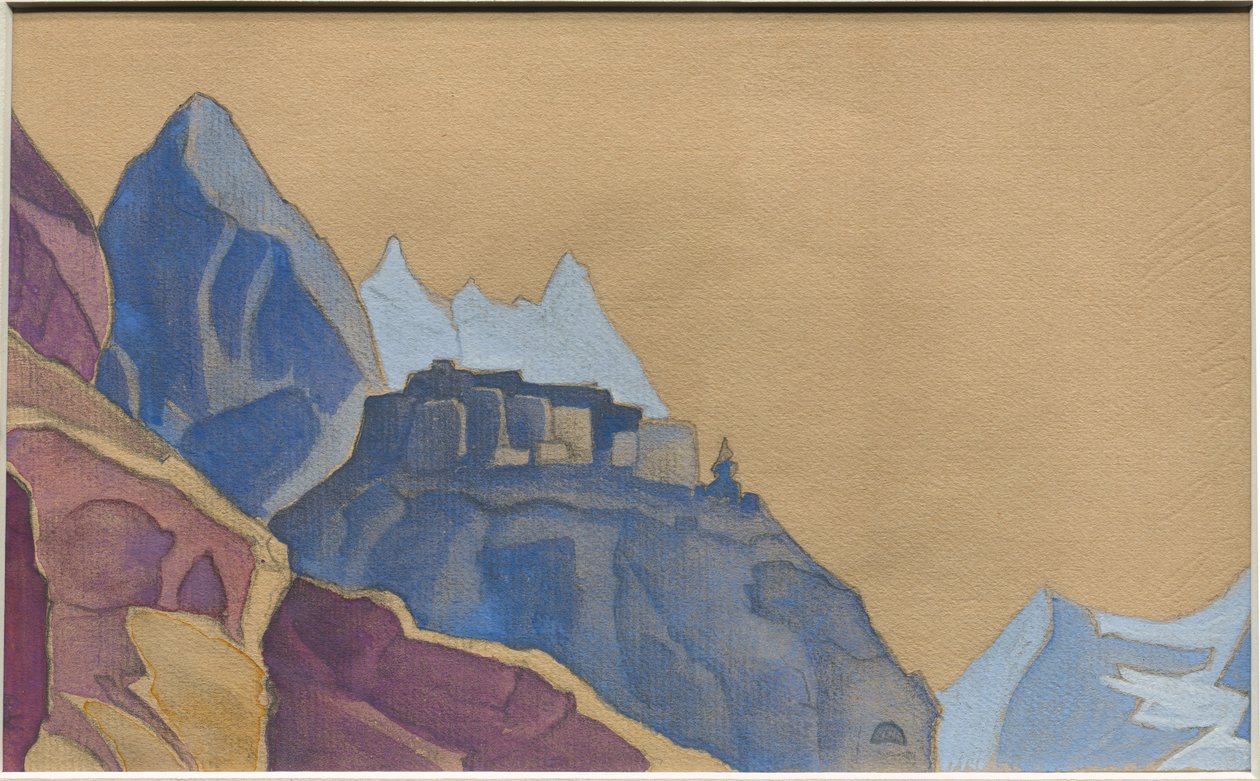 Kardang, albumlevél, 1933 alkotó: Nicholas Roerich
