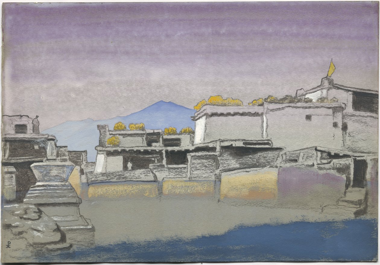 Kardang, tanulmány, 1932 alkotó: Nicholas Roerich