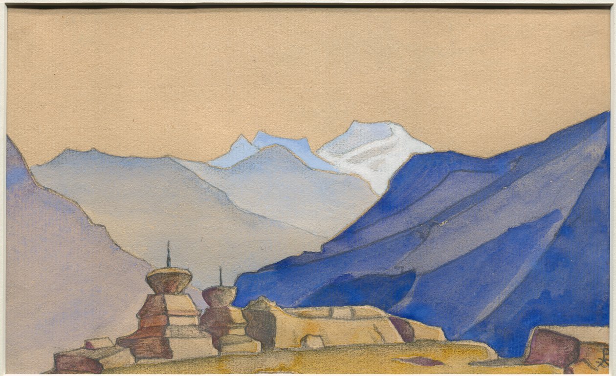 Rakomány, levélalbum, 1933 alkotó: Nicholas Roerich