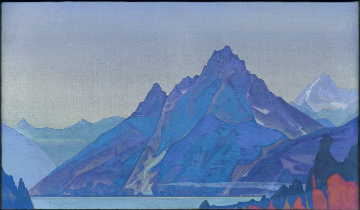 A Nagas-tó, 1932 alkotó: Nicholas Roerich