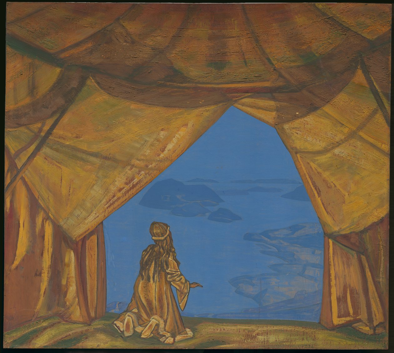 Az éjszaka ura, 1918 alkotó: Nicholas Roerich
