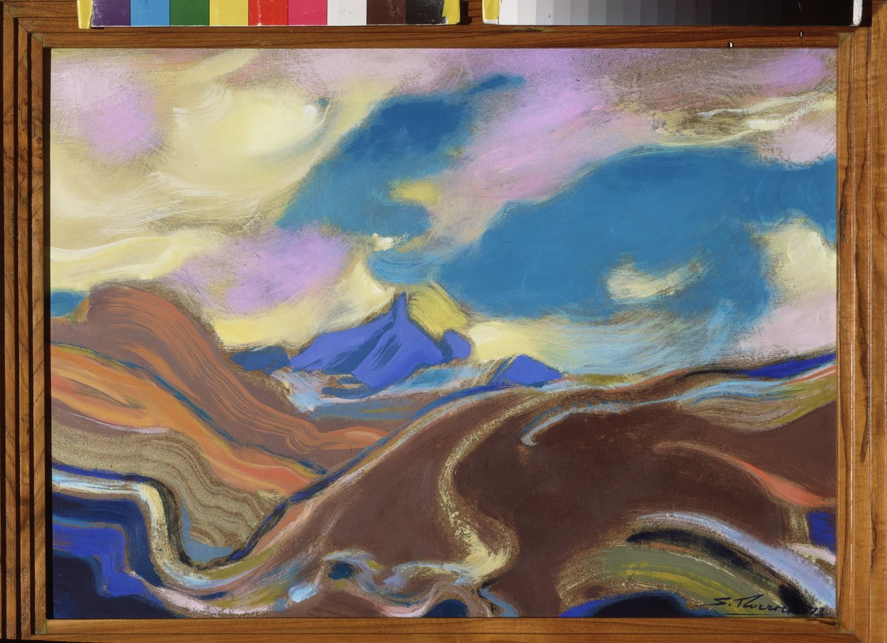 Magdi. Szvjatoszlav Nyikolajevics Roerich (1904-1993) életműve, tempera et huile sr tsarton alkotó: Nicholas Roerich