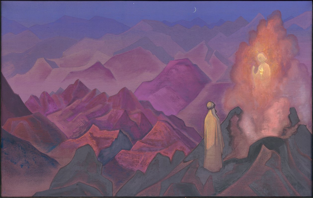 Mohamed próféta alkotó: Nicholas Roerich
