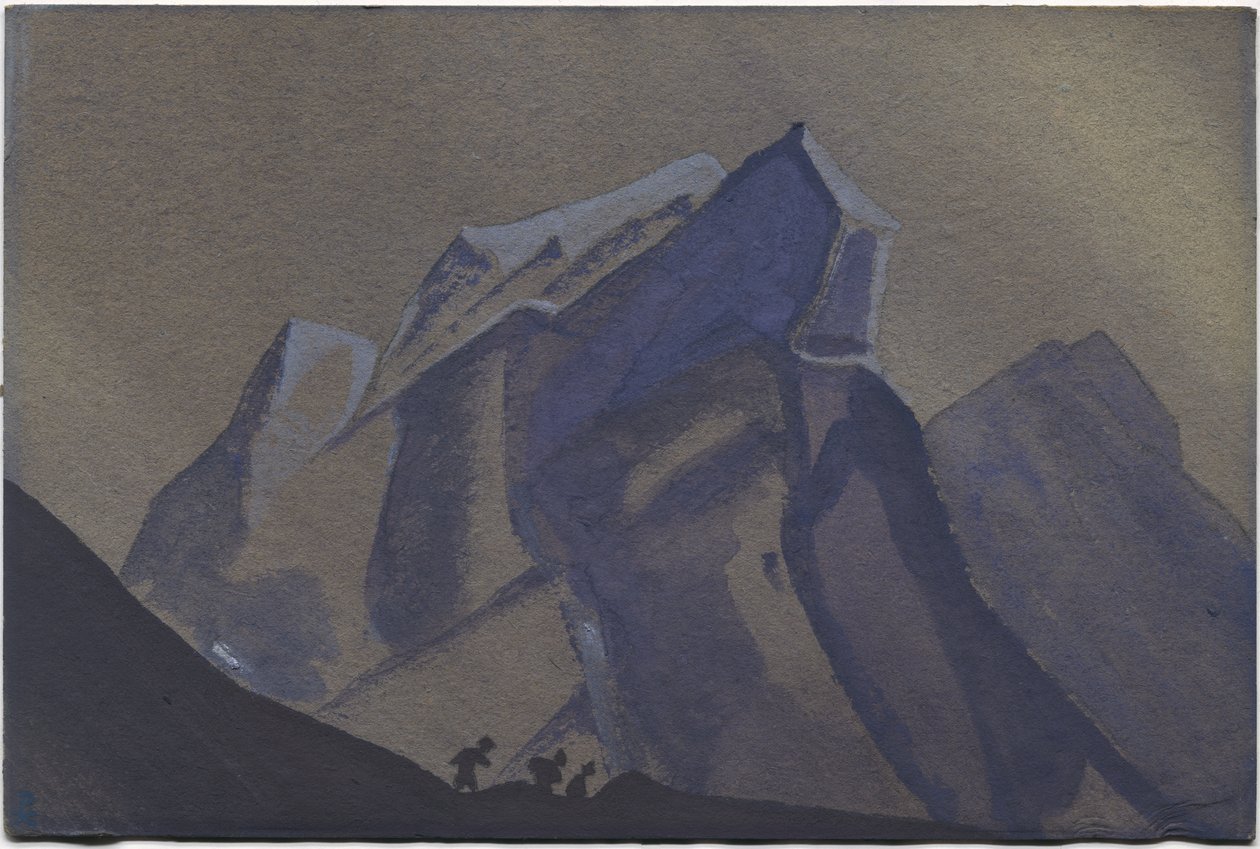 Hegyhágó, Vihar, 1936 alkotó: Nicholas Roerich
