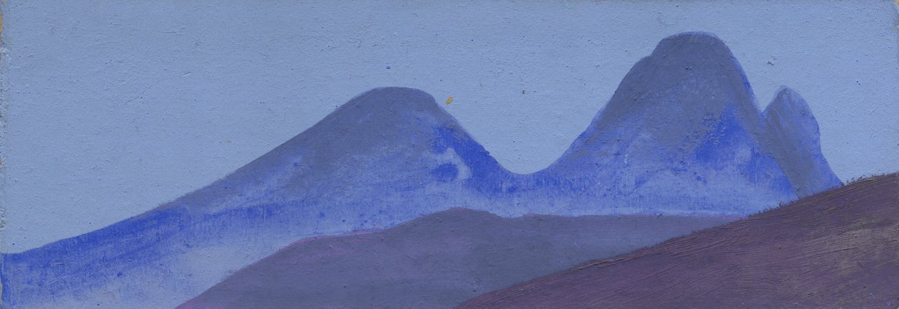 Hegyi tanulmány, 1936-47 körül alkotó: Nicholas Roerich
