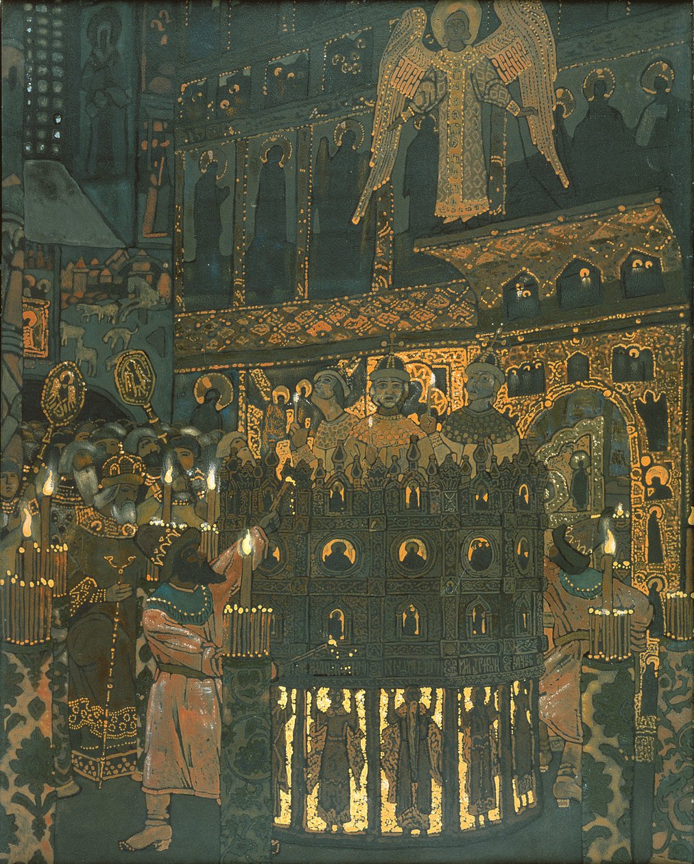 Rejtélyjáték a középkori Novgorodban alkotó: Nicholas Roerich