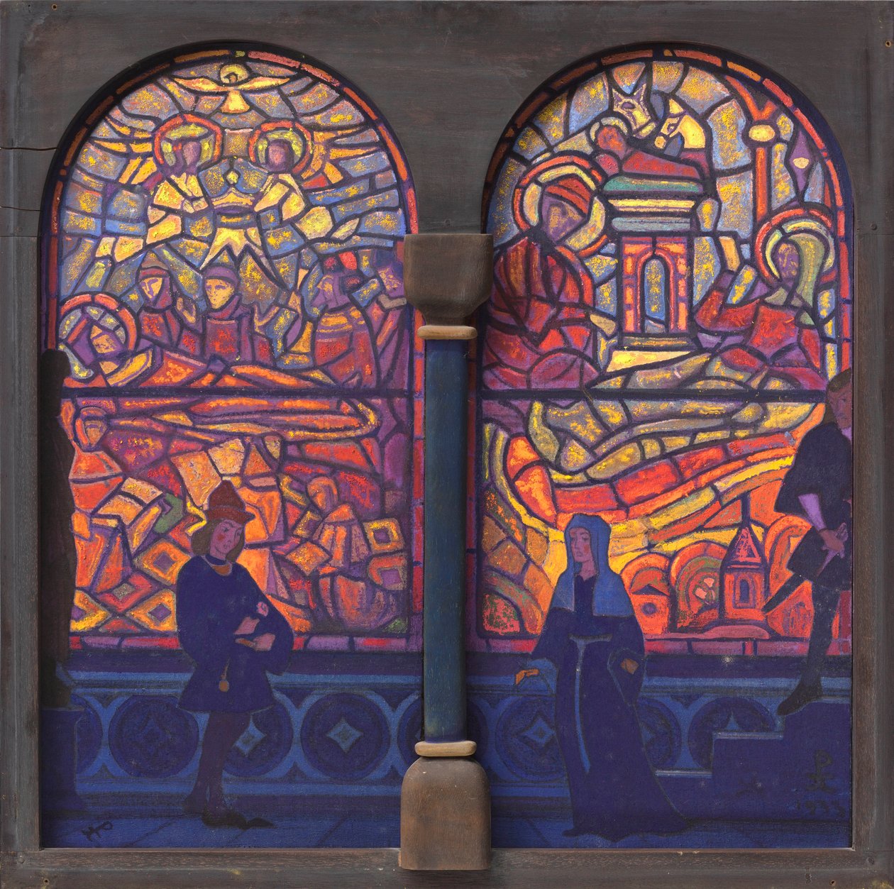 A rózsa rejtélye, 1933. alkotó: Nicholas Roerich