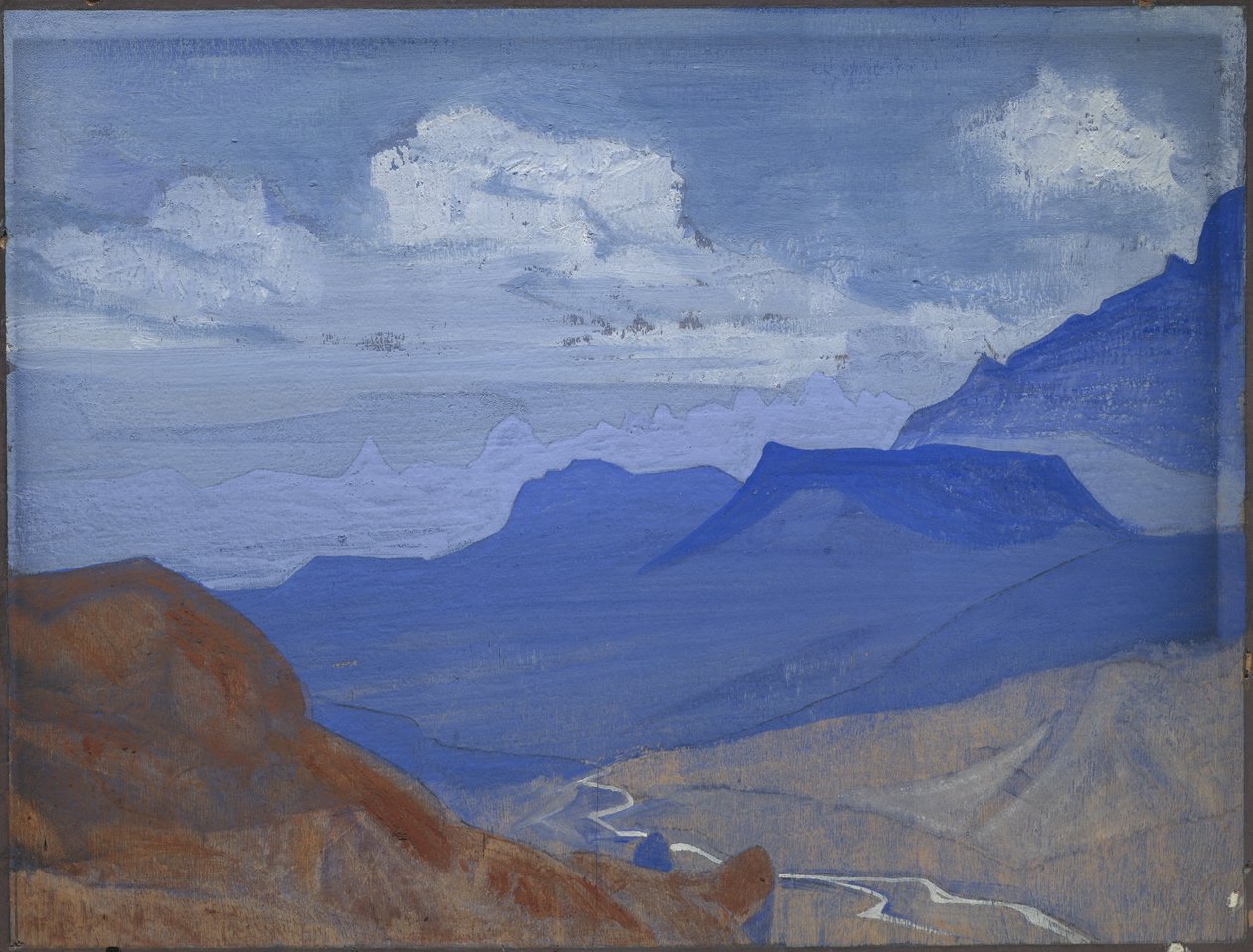 Nubra-völgy, 1926 alkotó: Nicholas Roerich
