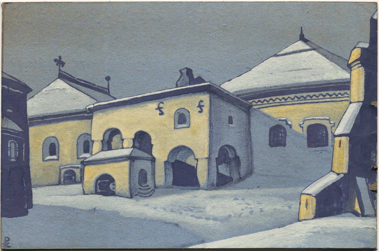 Régi Pszkov, 1936 alkotó: Nicholas Roerich