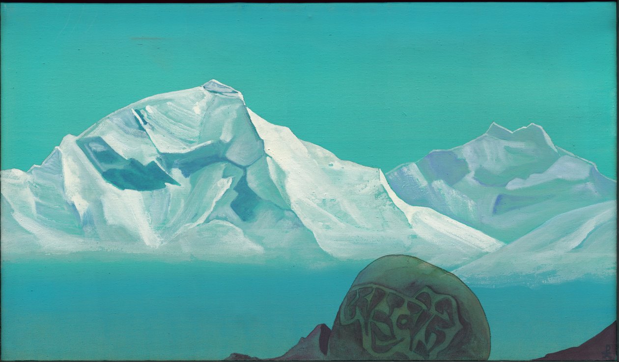 Path to Kailas, "Szent hegyek" sorozat, 1933 alkotó: Nicholas Roerich