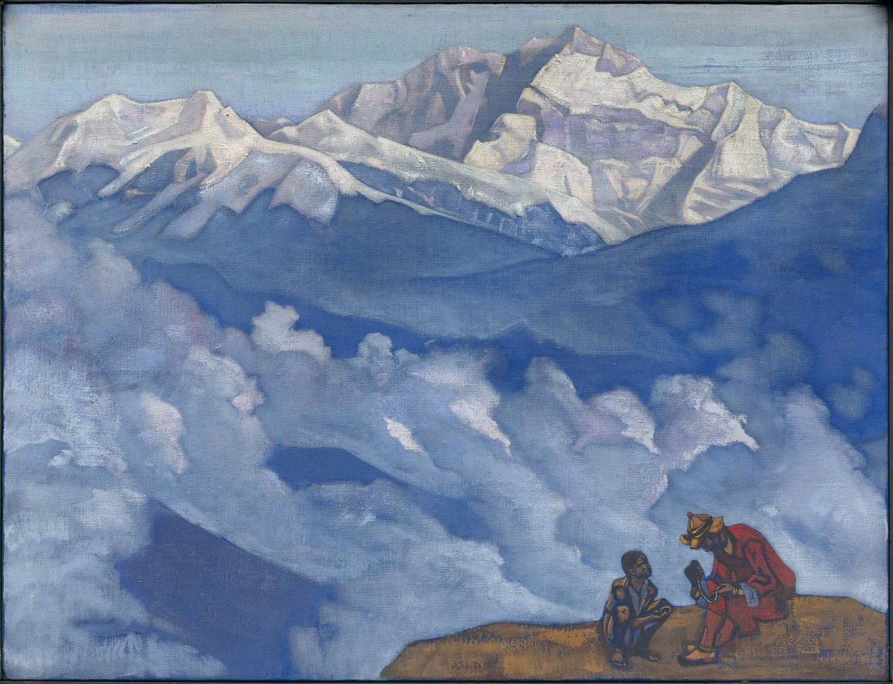 A keresés gyöngye, "Hiszája" sorozat, 1924 alkotó: Nicholas Roerich