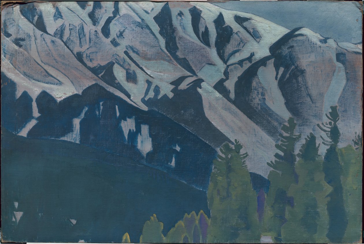 Pir Panjal, az azonos című sorozatból, 1925 alkotó: Nicholas Roerich