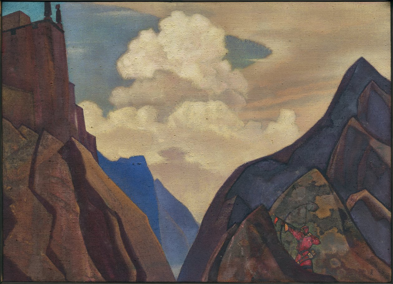 Shambale Daik, 1931 alkotó: Nicholas Roerich