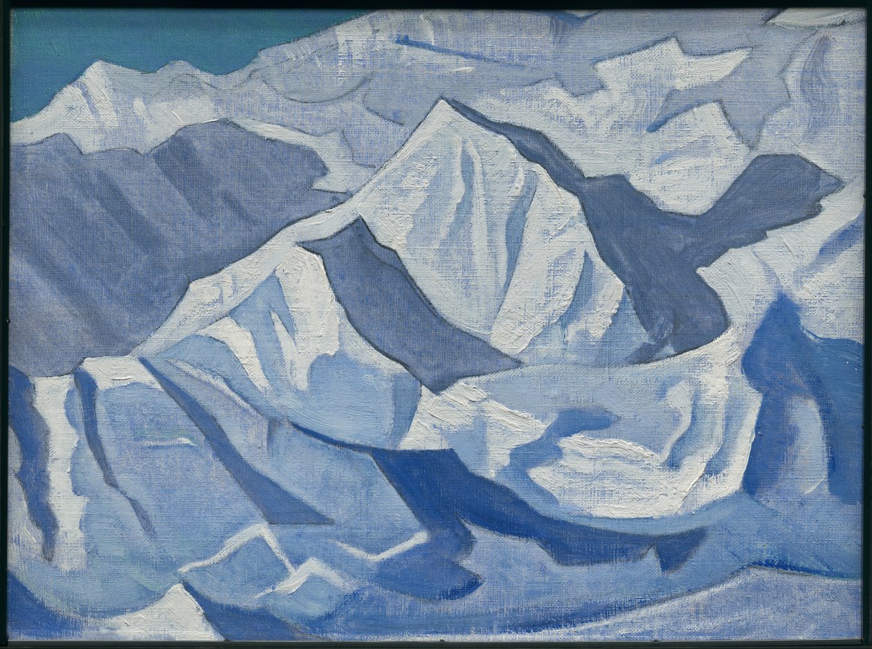 Snowy Ascent, "Himalája" sorozat, 1924 alkotó: Nicholas Roerich