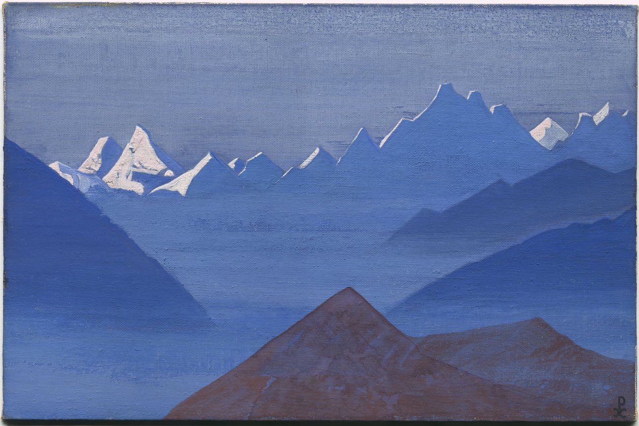 Naplemente, "Spend" sorozat, 1931 alkotó: Nicholas Roerich