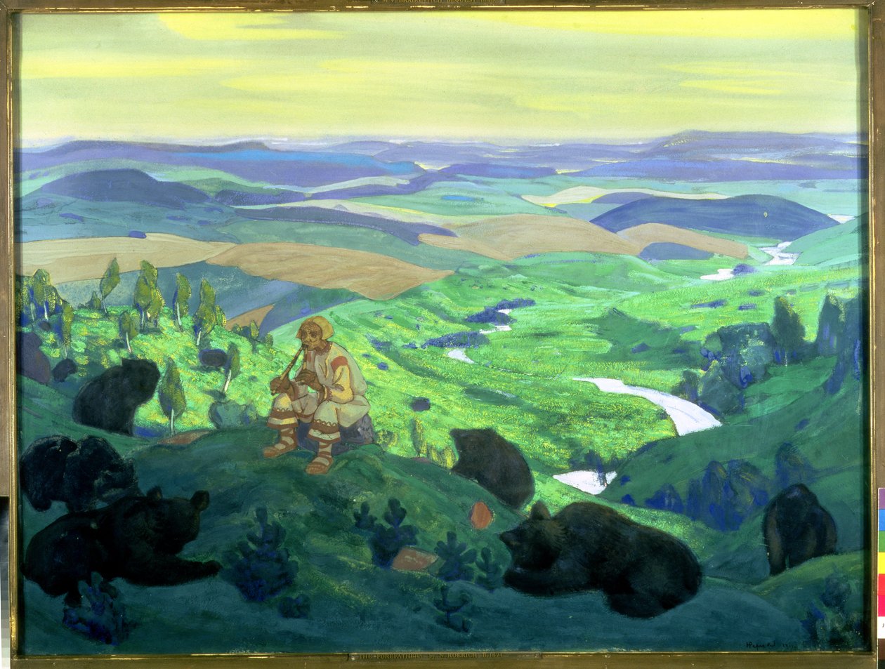 Az ősök, 1912 alkotó: Nicholas Roerich