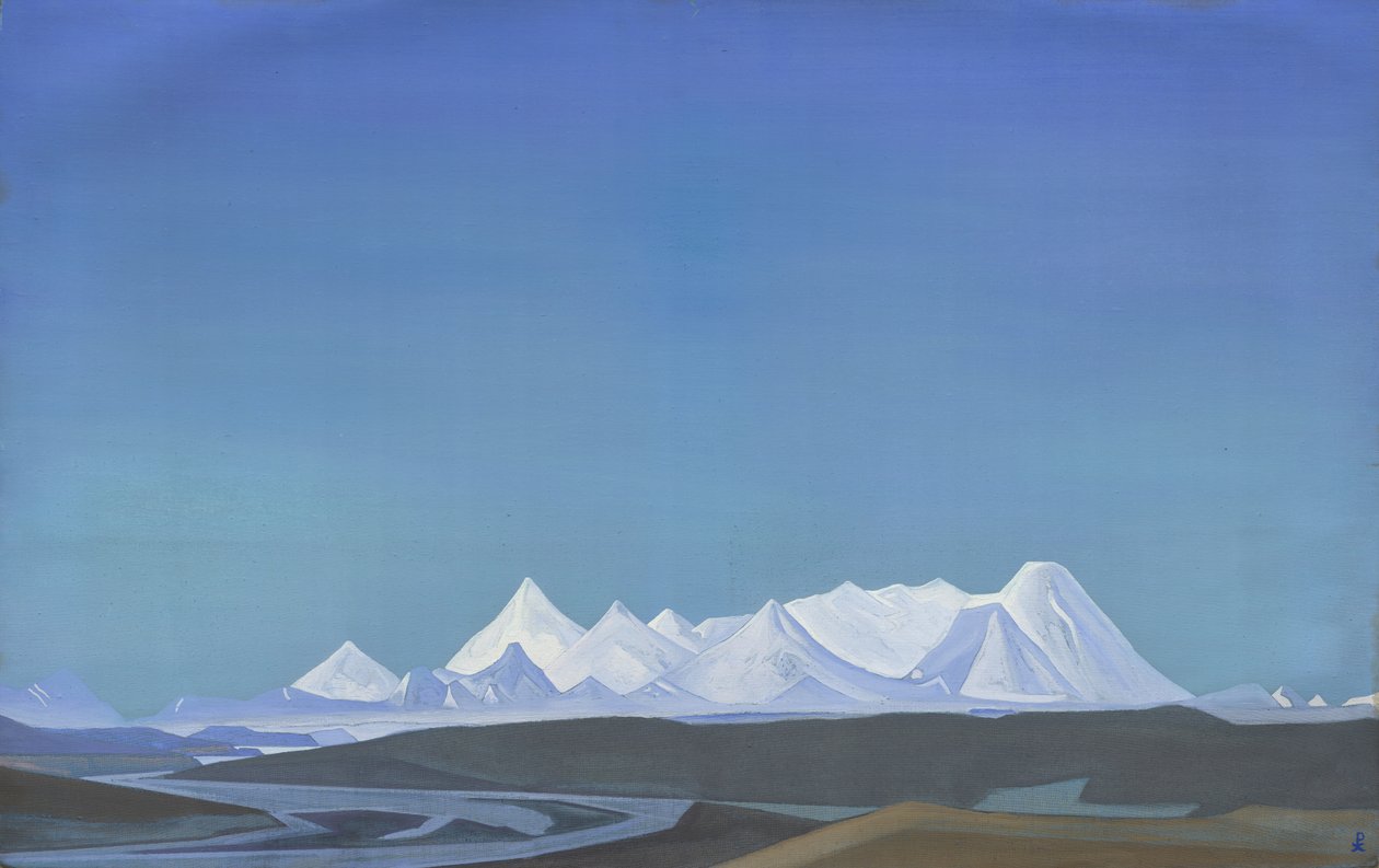 Tangla legnagyobb és legszentebbje, 1932 alkotó: Nicholas Roerich