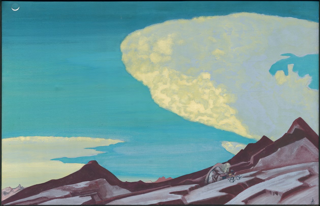 A parancsolatok táblái, 1931 alkotó: Nicholas Roerich