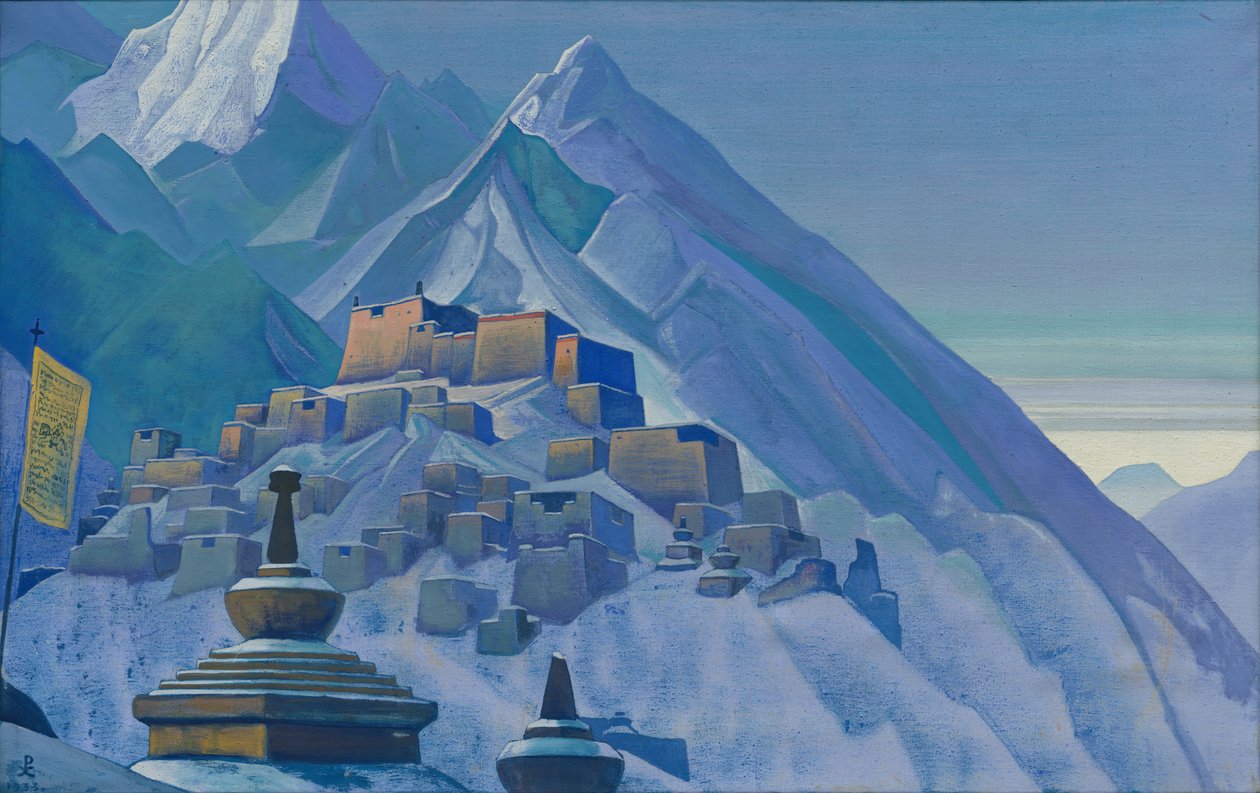 Tibet. Himalája, 1933 alkotó: Nicholas Roerich