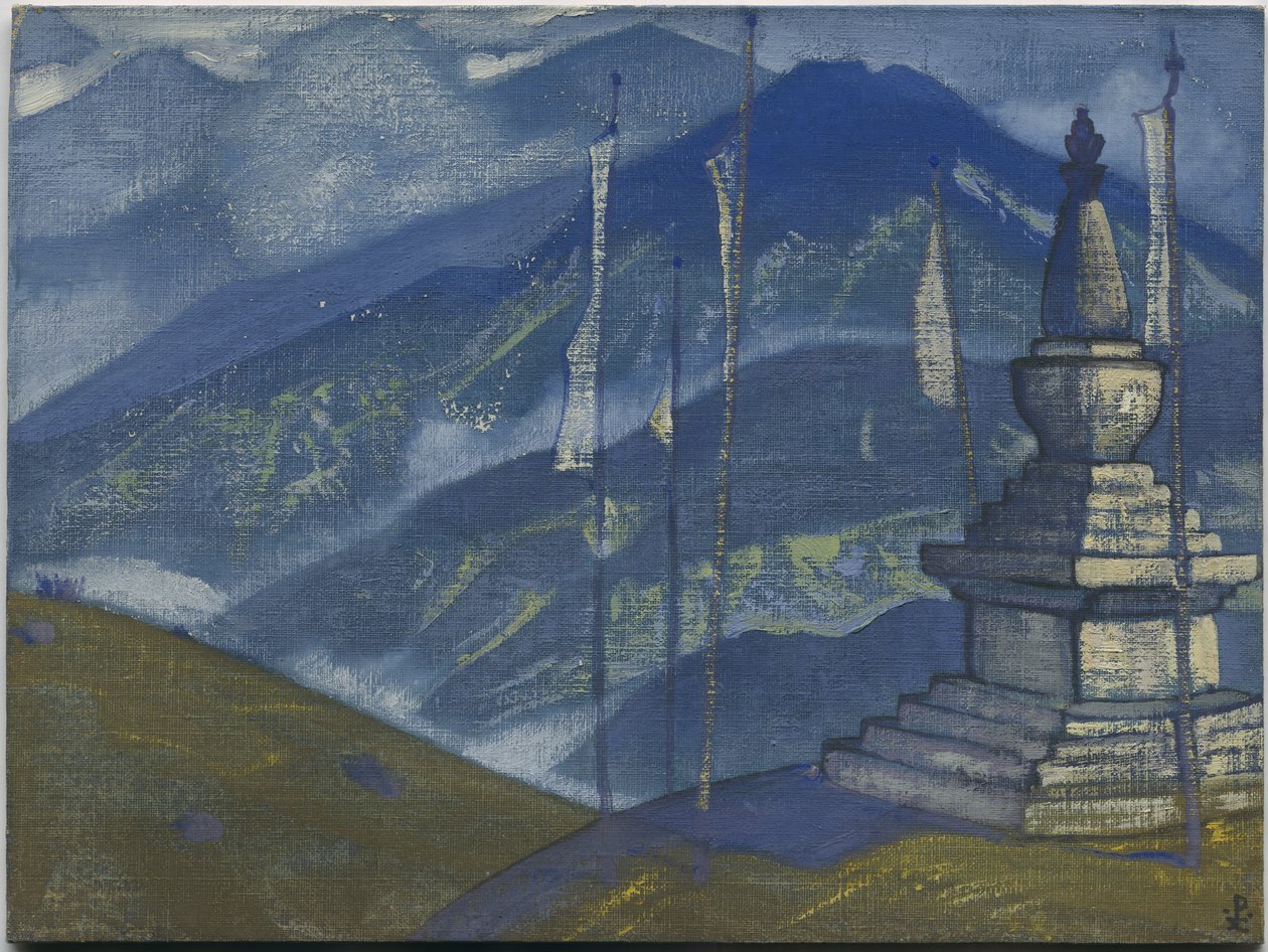 Waves of Mist, "Himalája" sorozat, 1924 alkotó: Nicholas Roerich