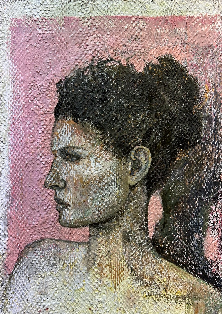 Veneta, 2019-23 (kígyóbőr, karton) alkotó: Nick Williams