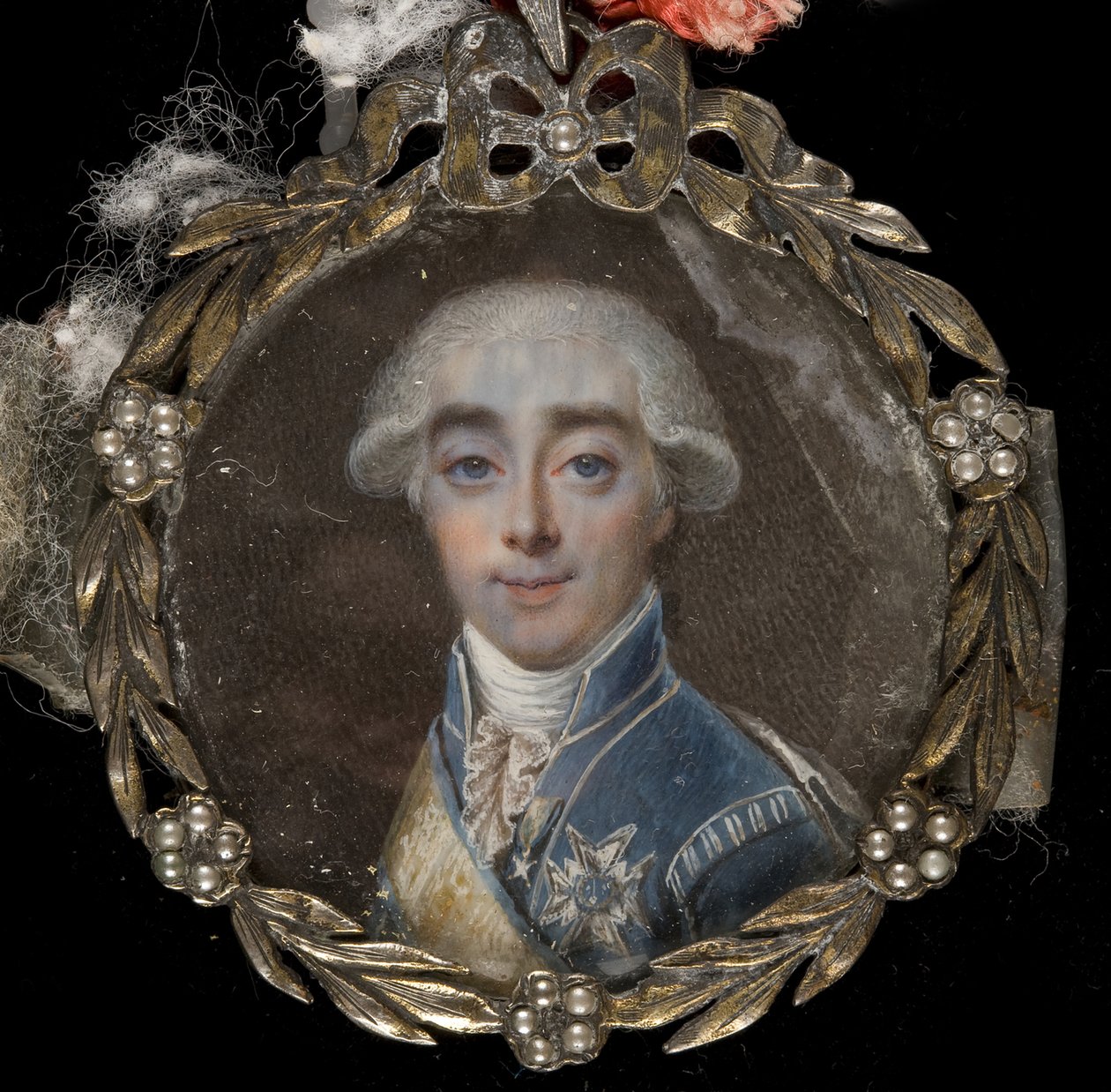 Hans Axel von Fersen gróf portréja 1755-1810, 1784 alkotó: Niclas Lafrensen
