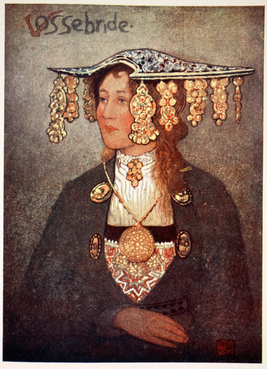Egy Vosse menyasszony, 1905 alkotó: Nico Jungman