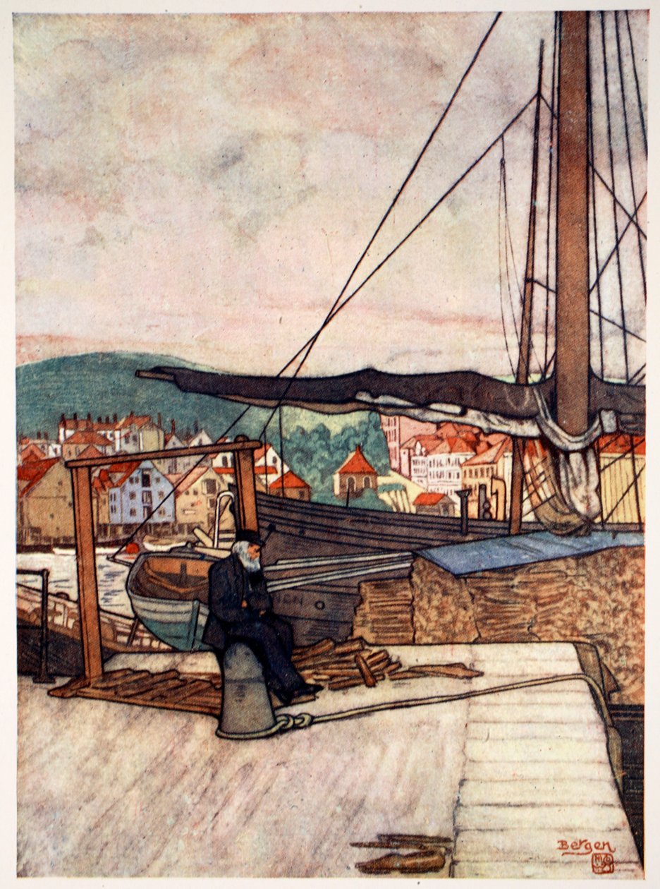 Bergen, 1905 alkotó: Nico Jungman