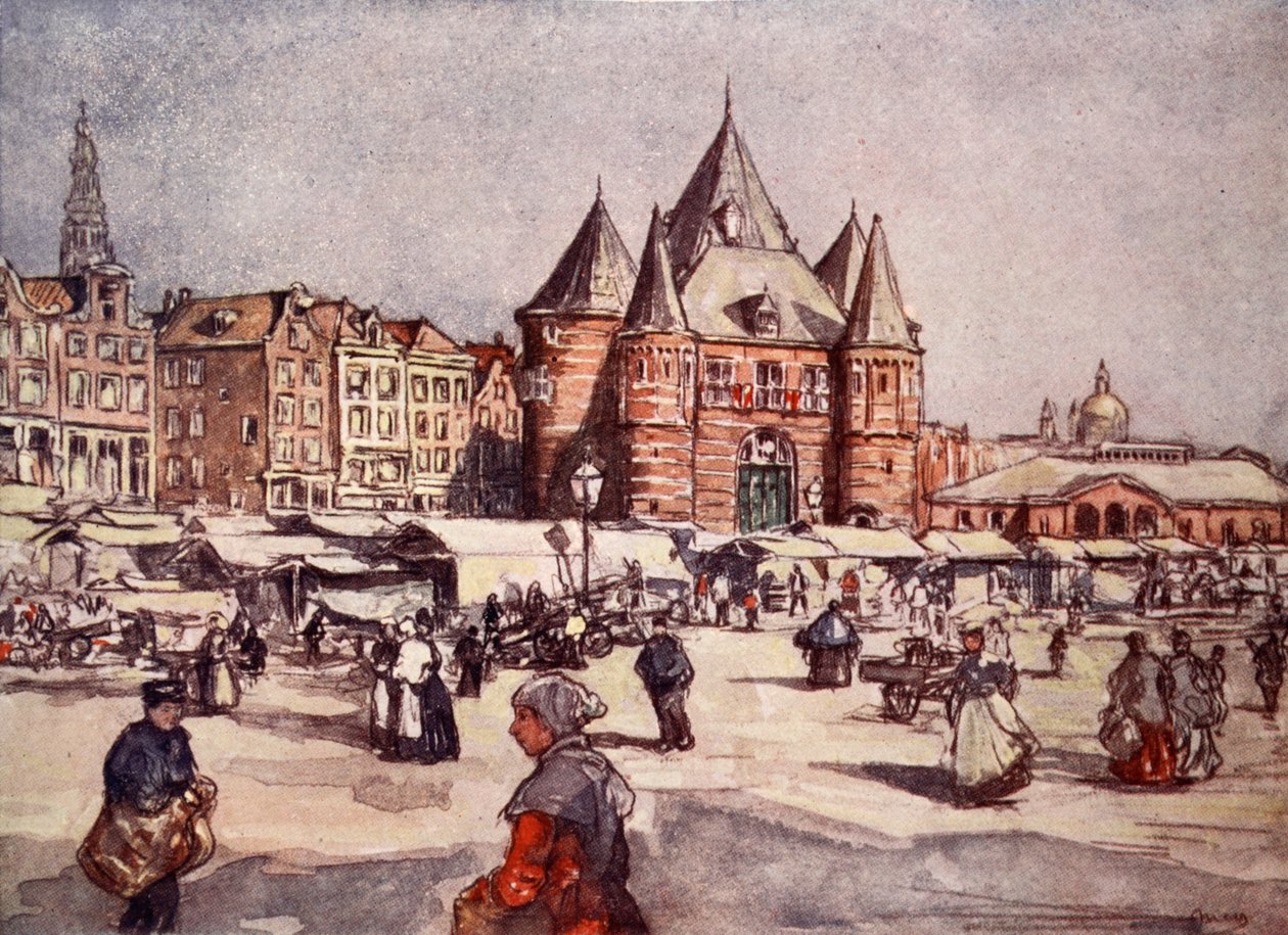 De Waag, Amszterdam, 1904 alkotó: Nico Jungman