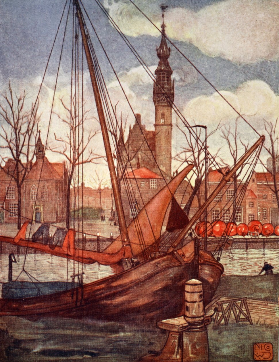 Veere, 1904 alkotó: Nico Jungman