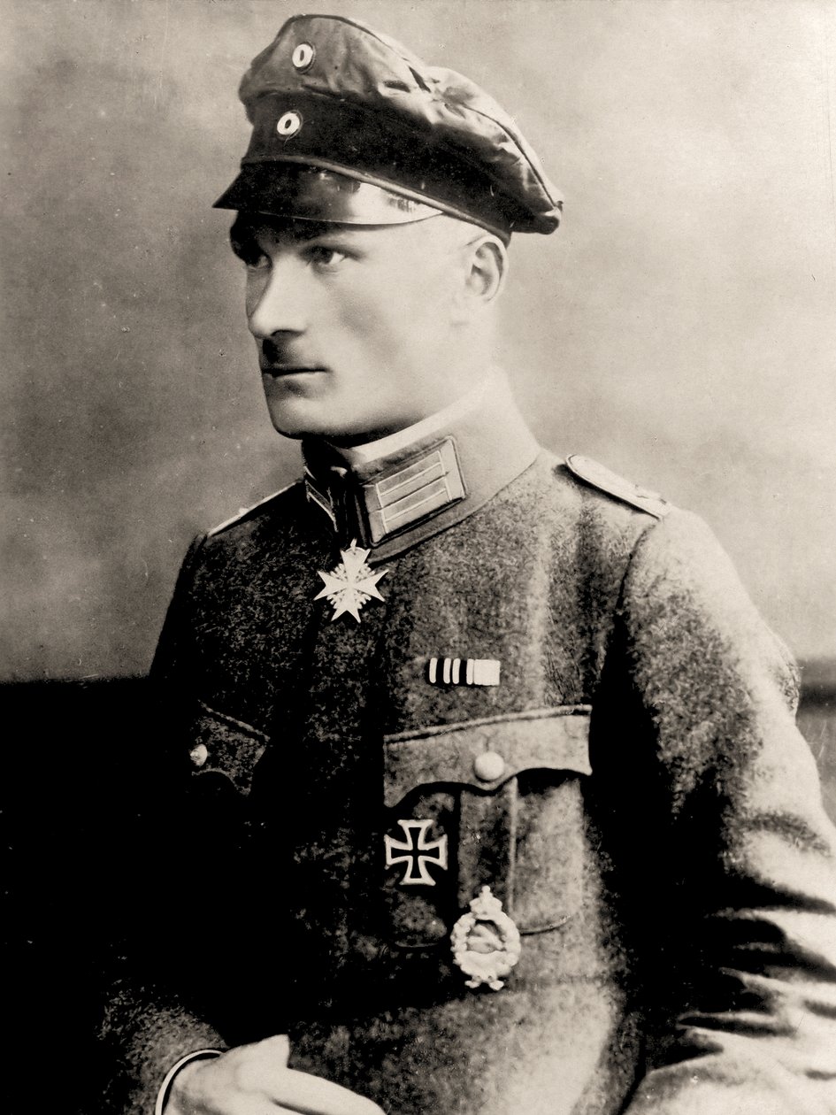 Manfred von Richthofen portréja, 1915 körül (fotó) alkotó: Nicola Perscheid