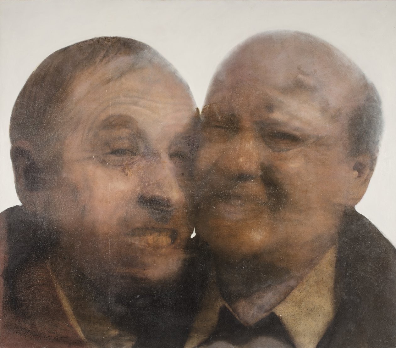 Arc ütközés, 2004 (olaj, vászon) alkotó: Nicola Pucci