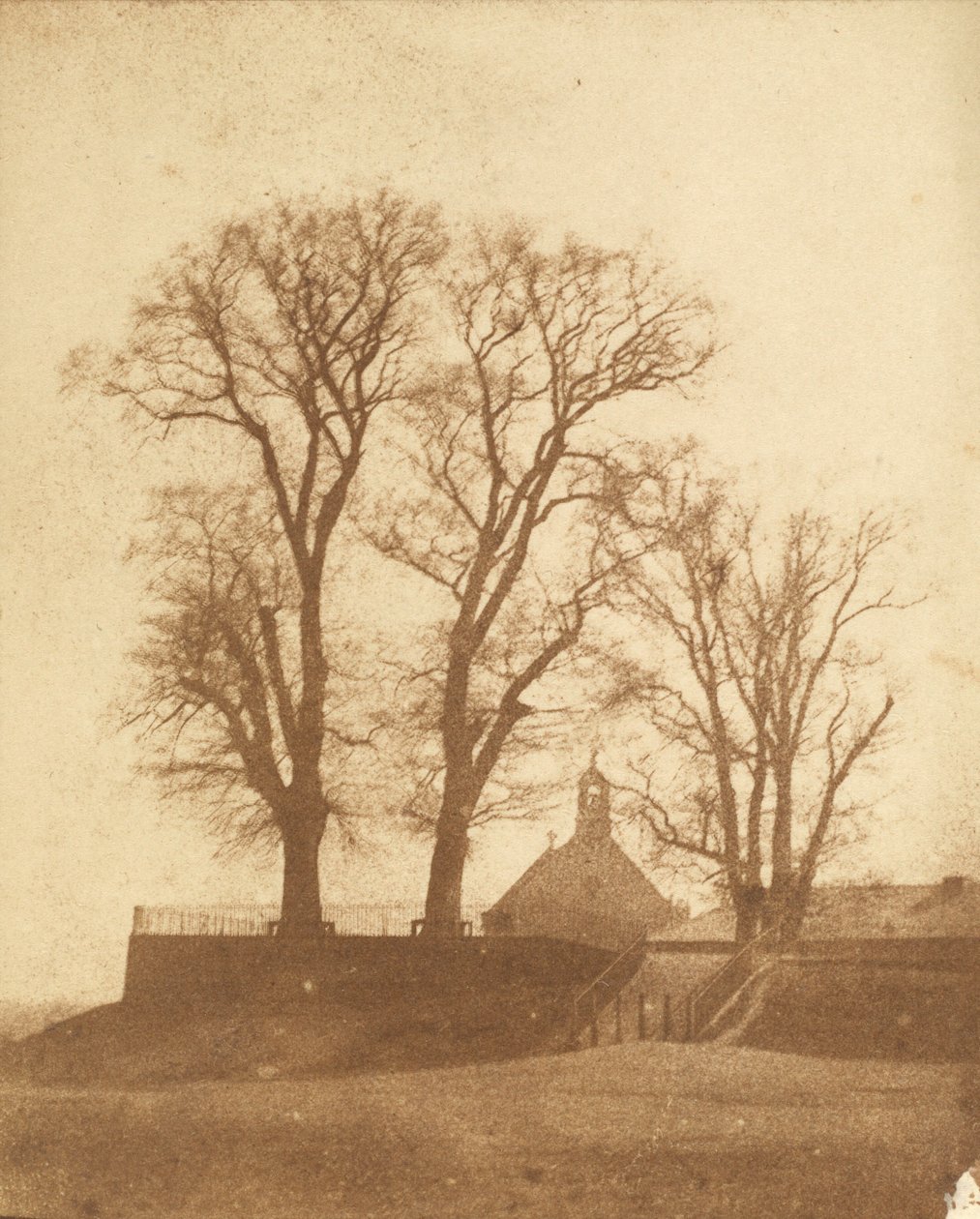 Forbury Hill, Reading,c. 1845 (fénykép) alkotó: Nicolaas Henneman