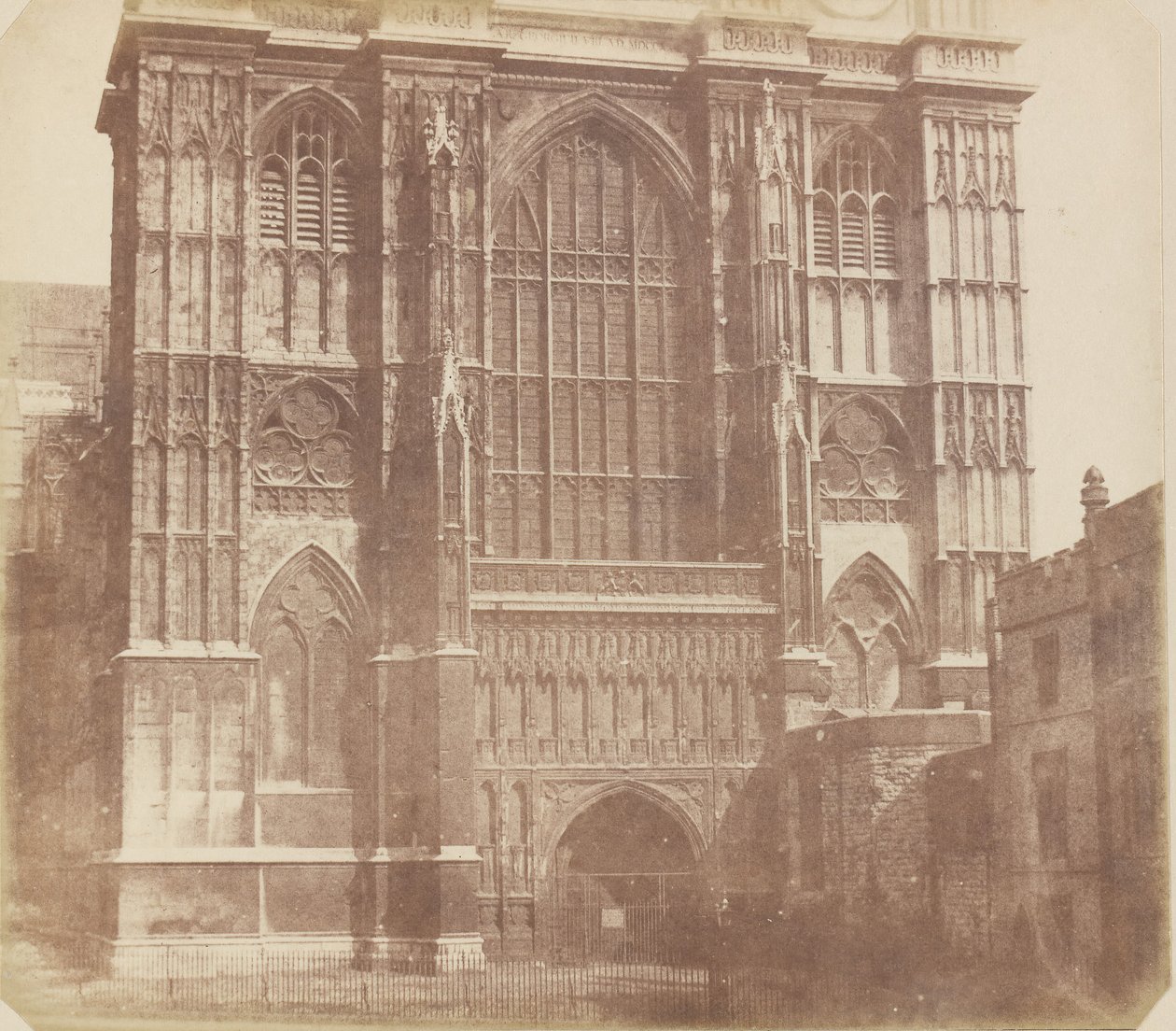 Westminster Abbey, 1845 májusa előtt. alkotó: Nicolaas Henneman