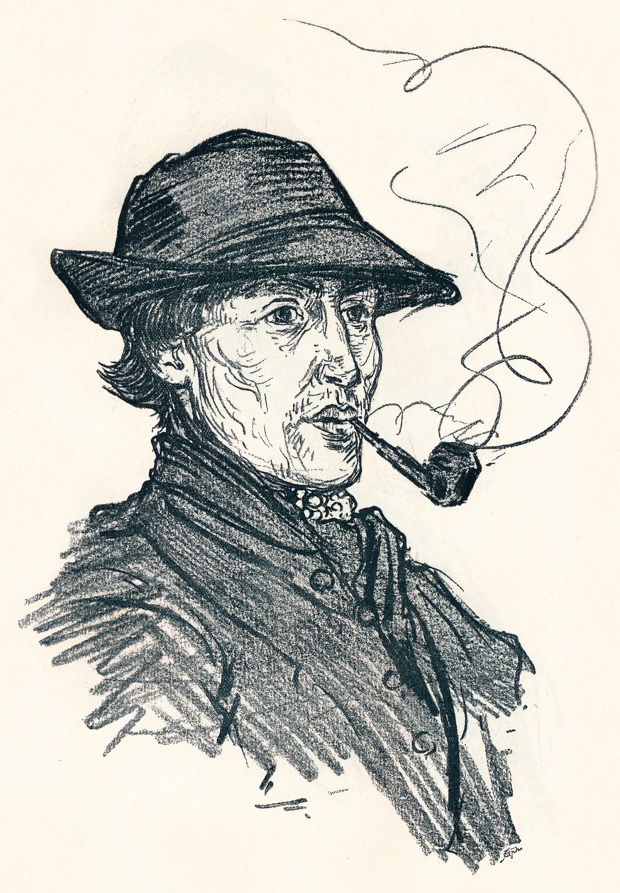 Vázlat: Nico Jungmann, 1900 alkotó: Nicolaas Wilhelm Jungmann
