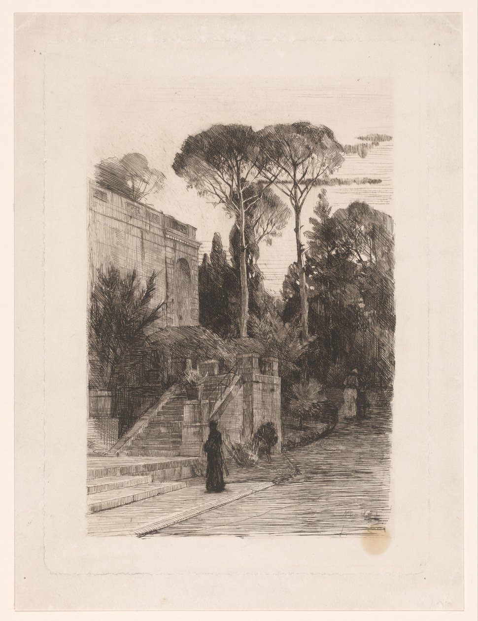 Monumentális épület kerttel alkotó: Nicolaas van der Waay