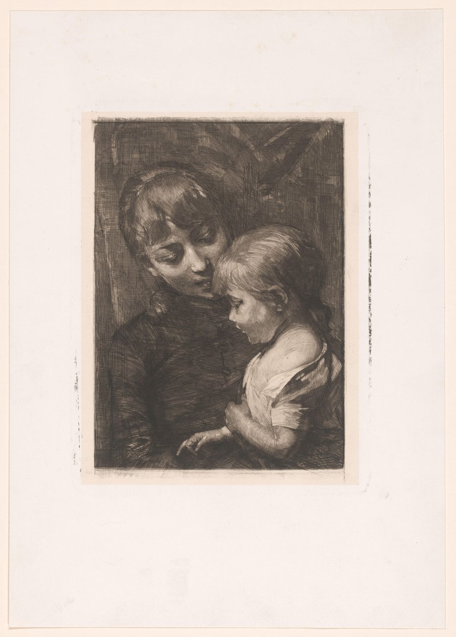 Nő gyermekkel alkotó: Nicolaas van der Waay