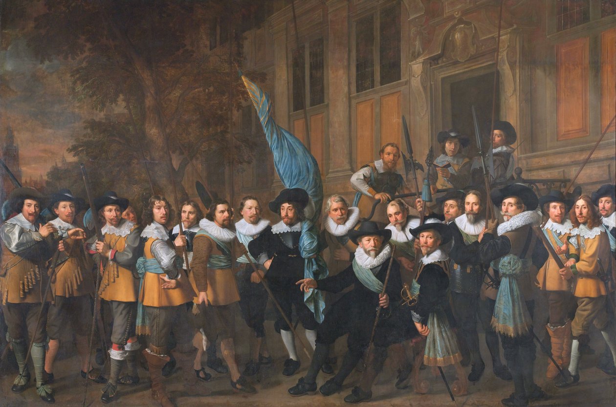 Polgárőrök Jan Claesz Vlooswijck százados társaságából alkotó: Nicolaes Eliaszoon Pickenoy