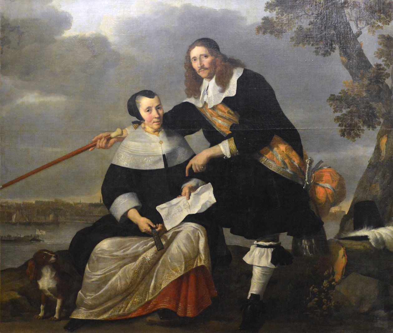 Hendryck Henck és felesége, Catharina Browers portréja alkotó: Nicolaes de Helt Stockade