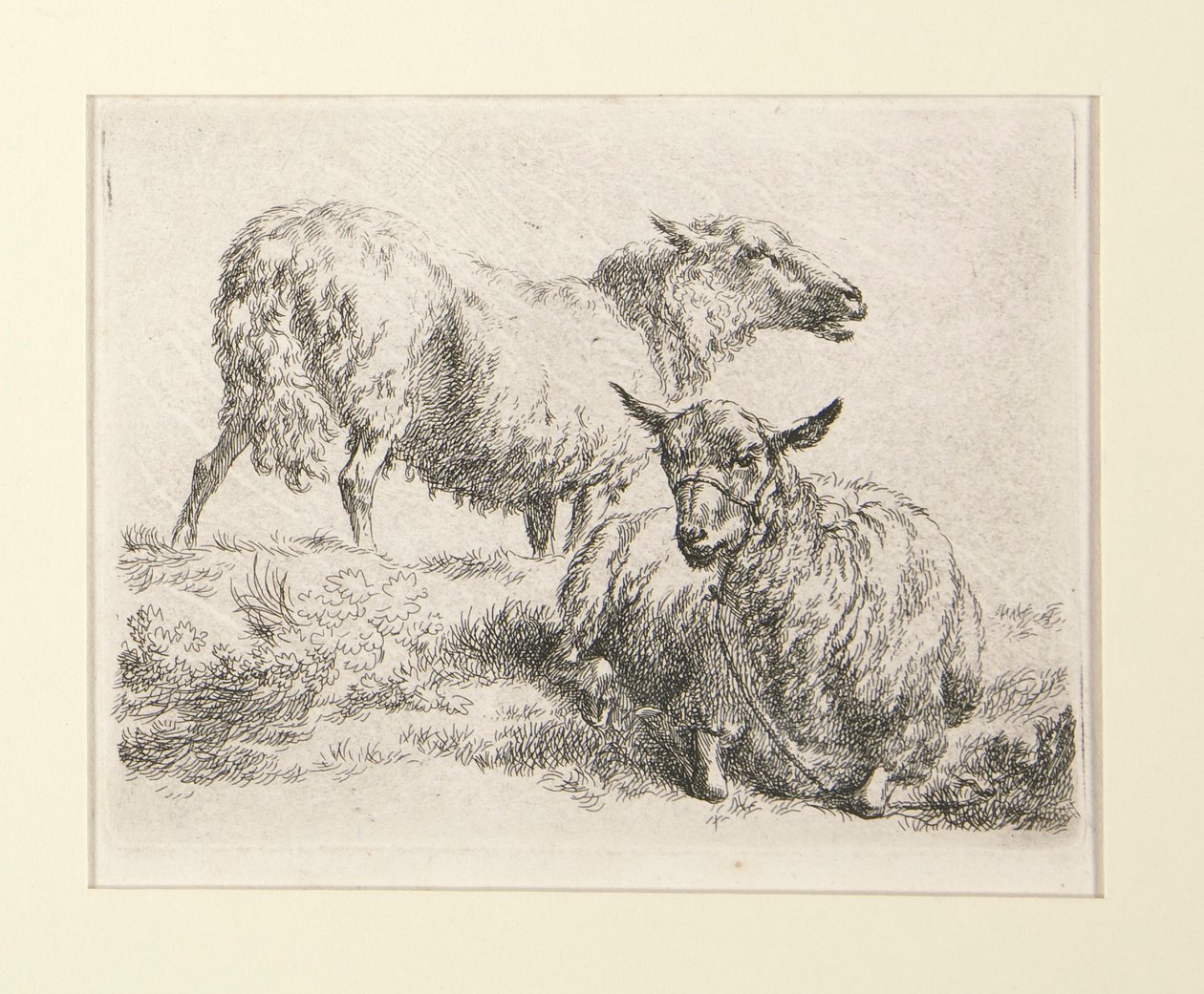 4 rézkarc tól alkotó: Nicolaes Berchem