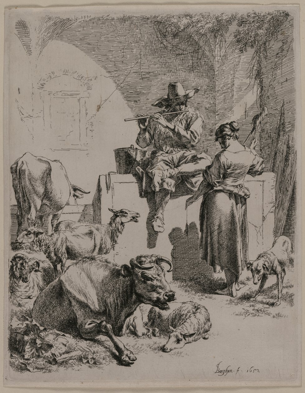 A csöves juhász alkotó: Nicolaes Berchem