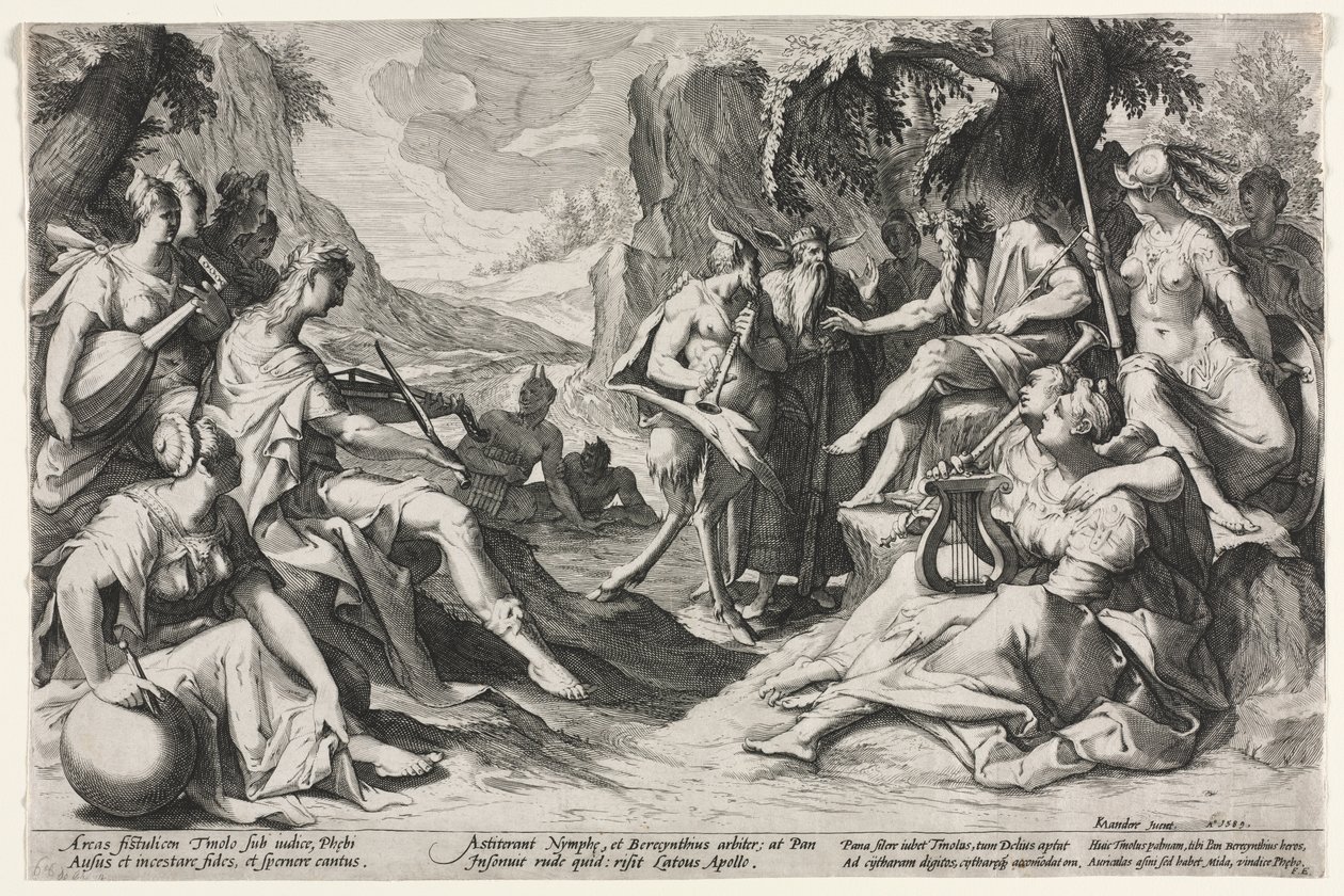 Midas ítélete alkotó: Nicolaes Clock