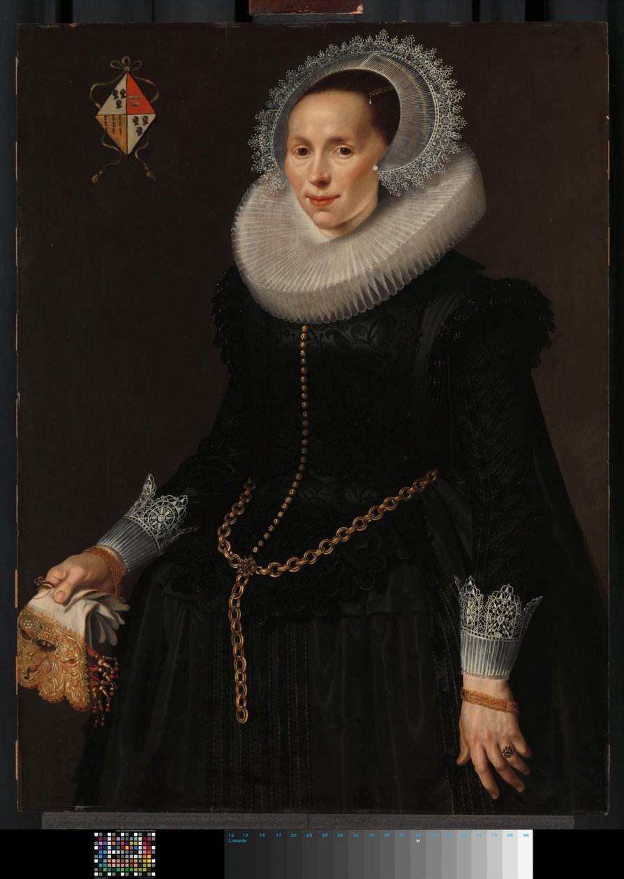 Polgármester Johanna portréja (1601-60 körül) alkotó: Nicolaes Eliasz Pickenoy