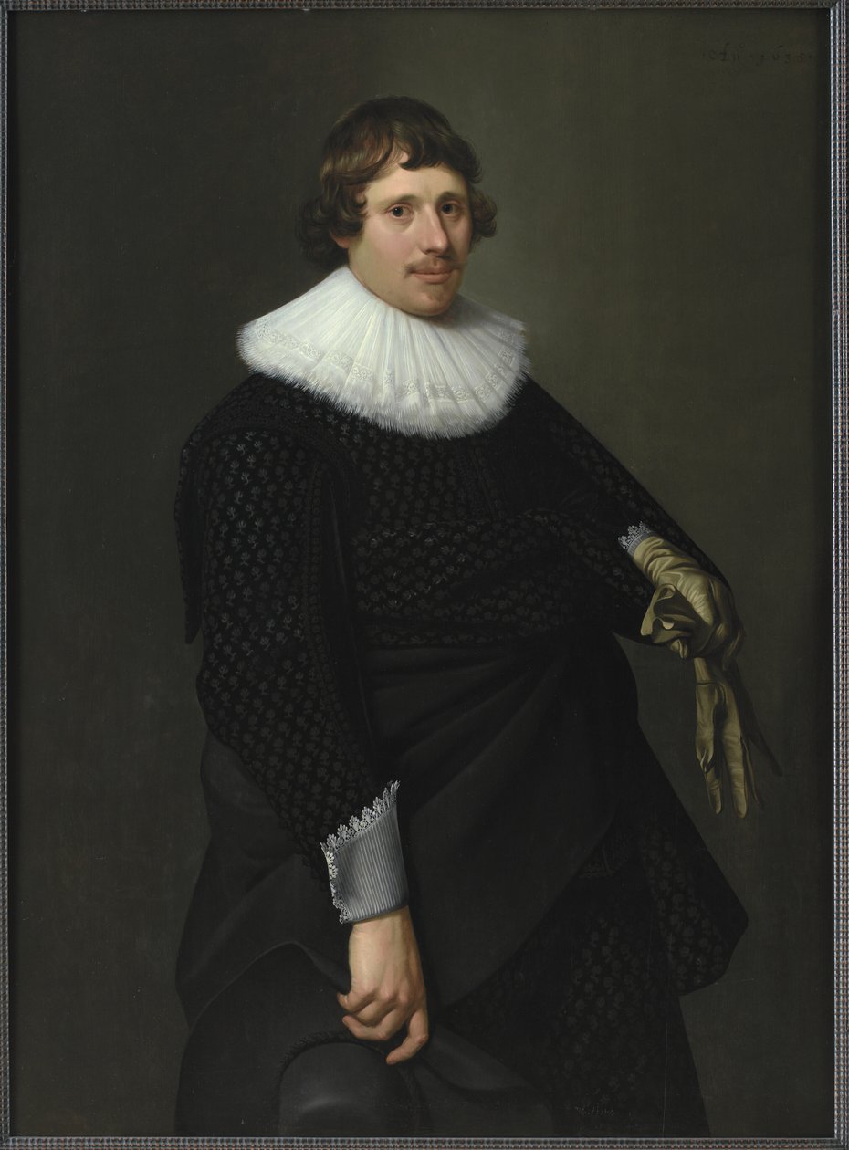 Egy férfi portréja alkotó: Nicolaes Eliasz. Pickenoy