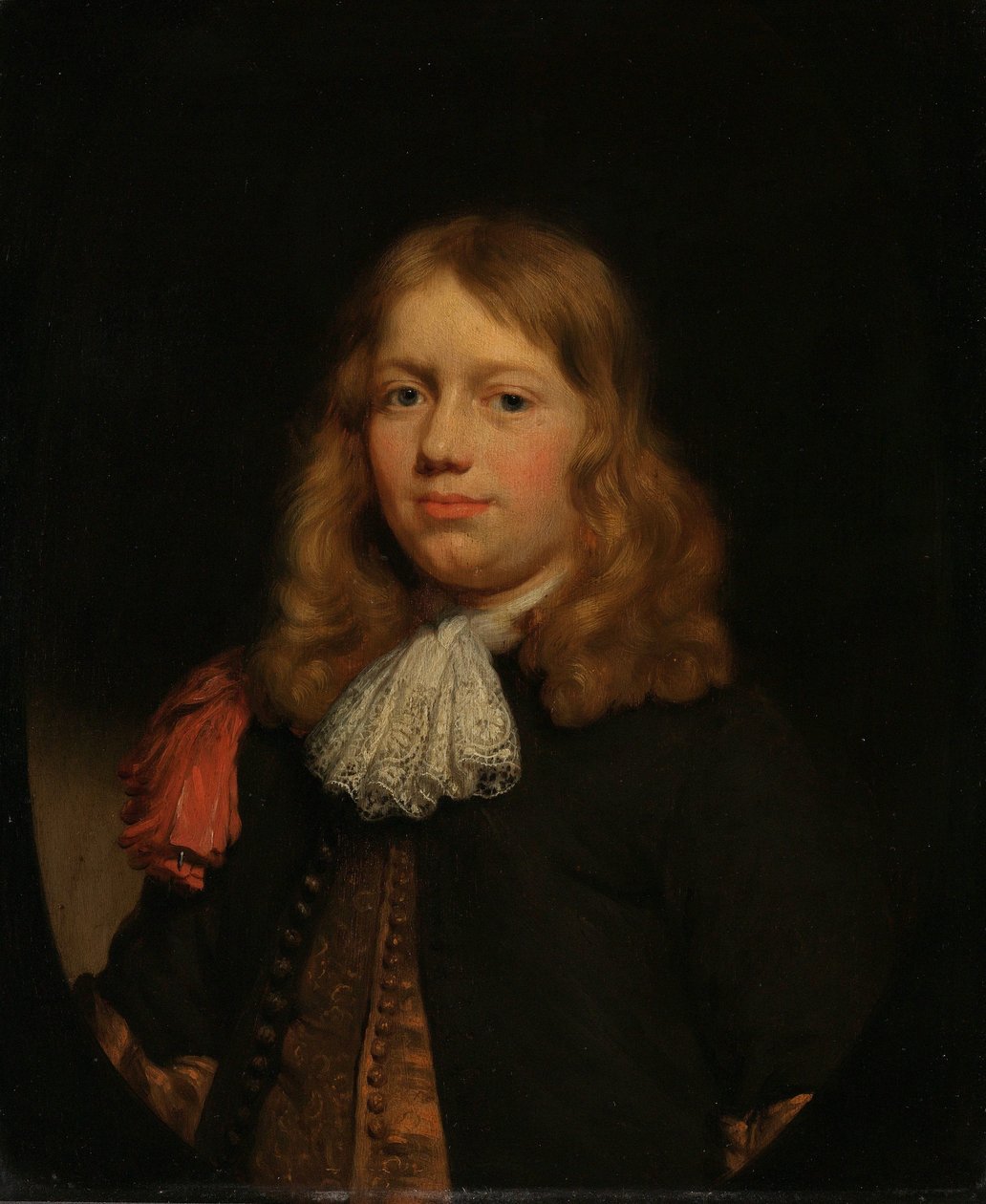 Egy fiatal férfi portréja alkotó: Nicolaes Maes (attributed to)