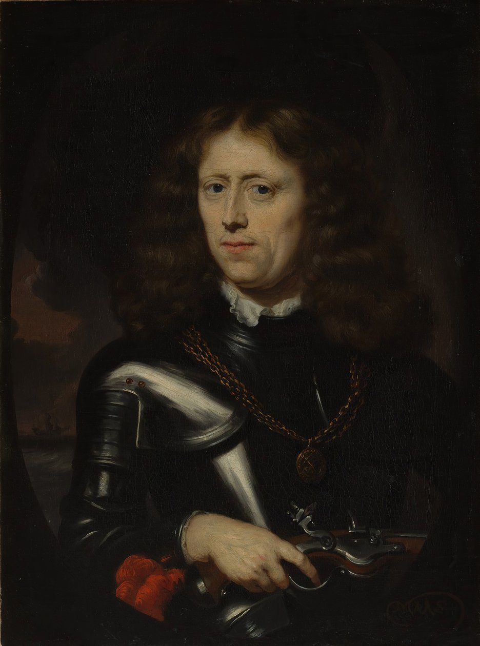 Jacob Binkes tengernagy 1640 körül született, 1677-ben halt meg. alkotó: Nicolaes Maes