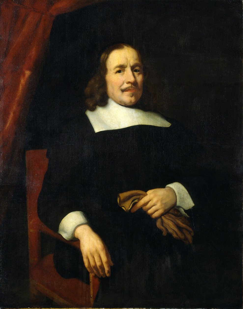 Holland úriember alkotó: Nicolaes Maes