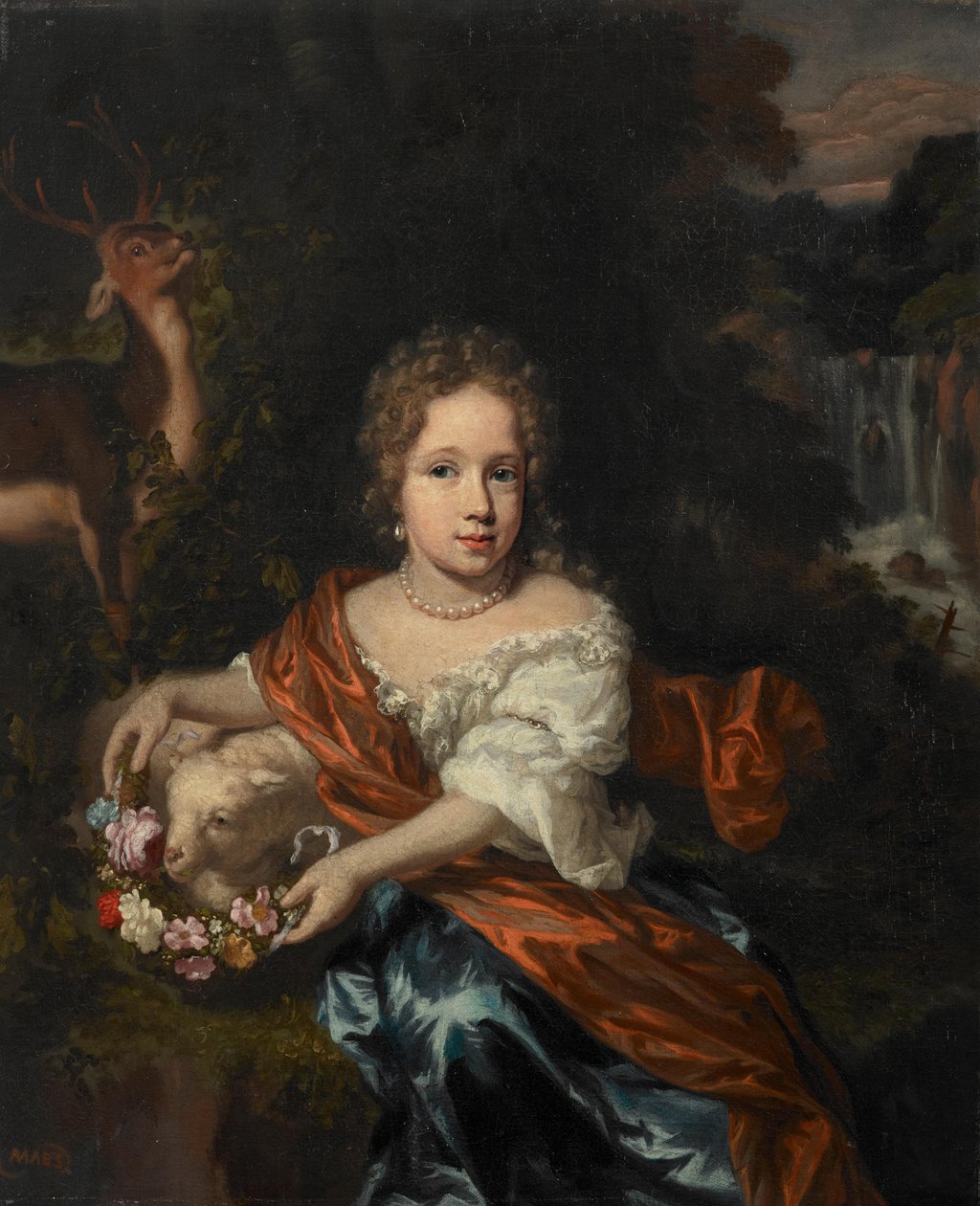 Holland: Portré egy ismeretlen lányról Portré egy ismeretlen lányról alkotó: Nicolaes Maes