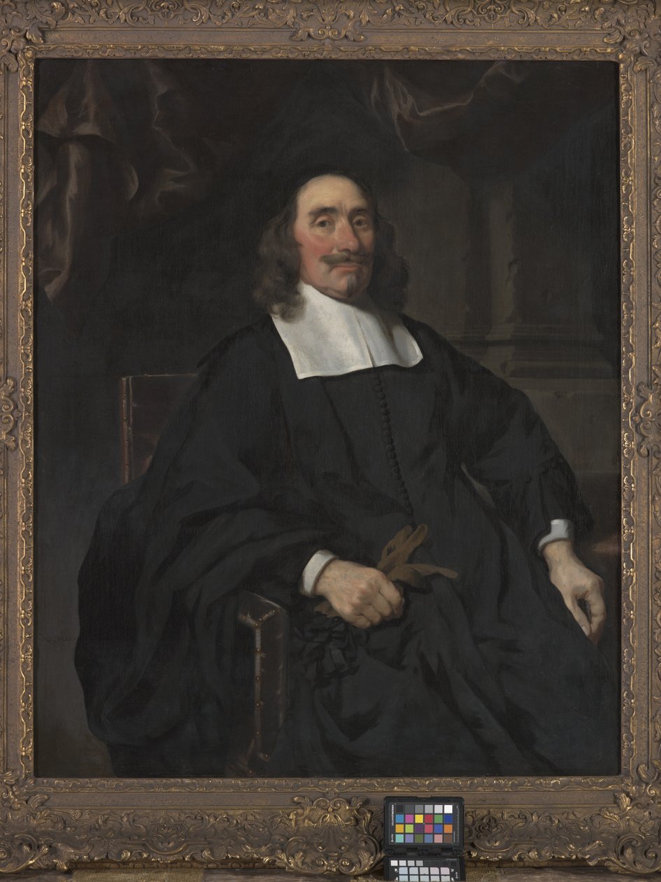 Egy úriember portréja (olaj, vászon) alkotó: Nicolaes Maes