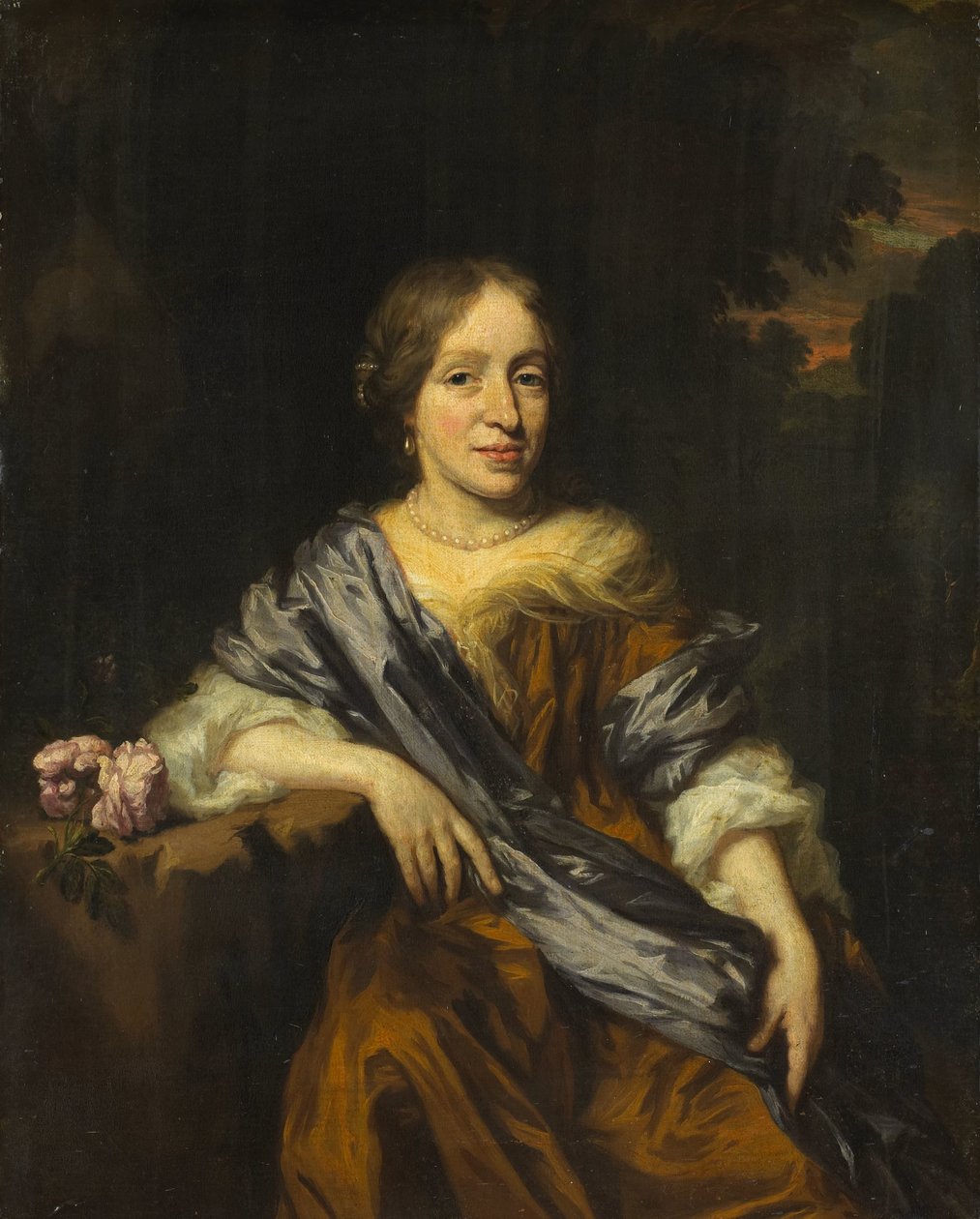 Catharina Pottey, Willem és Sara Pottey nővére portréja alkotó: Nicolaes Maes
